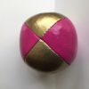 Pink/Gold double stretch Juggling Balls