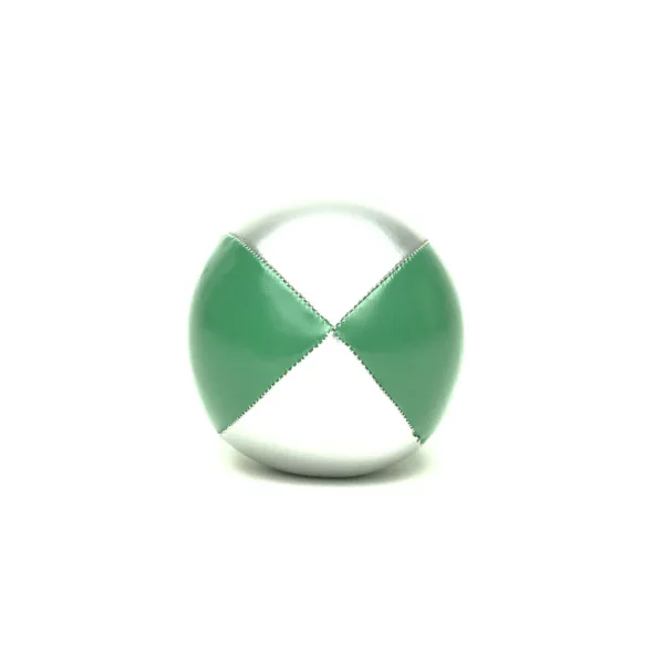 Green/Silver double stretch Juggling Balls - set of 3