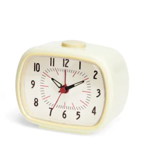 Retro Alarm Clock by Rex London - Ivory