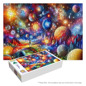 1000 Piece Q Puzzles Jigsaw - Alone in the Universe