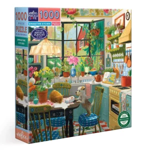 Eeboo 1000 pc Jigsaw Springtime Kitchen