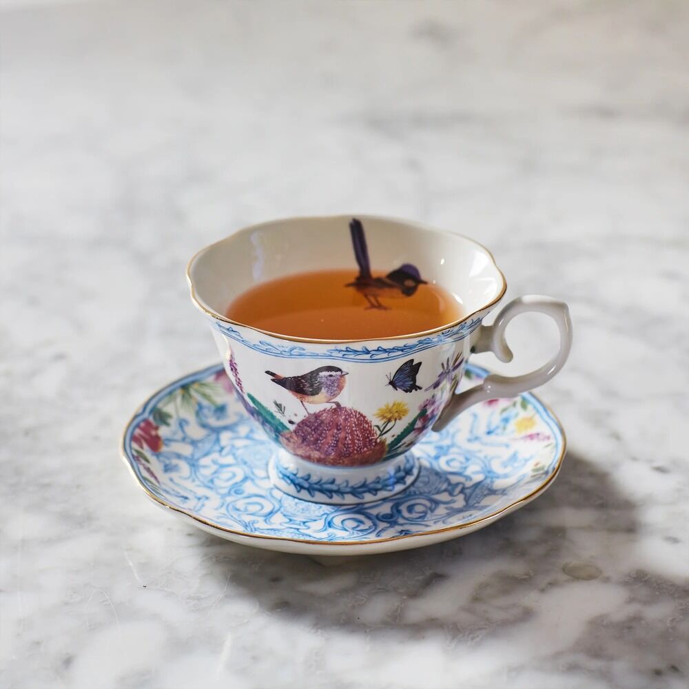 Enchanted Garden Tea Cup and Saucer Set by La La Land - Image 4