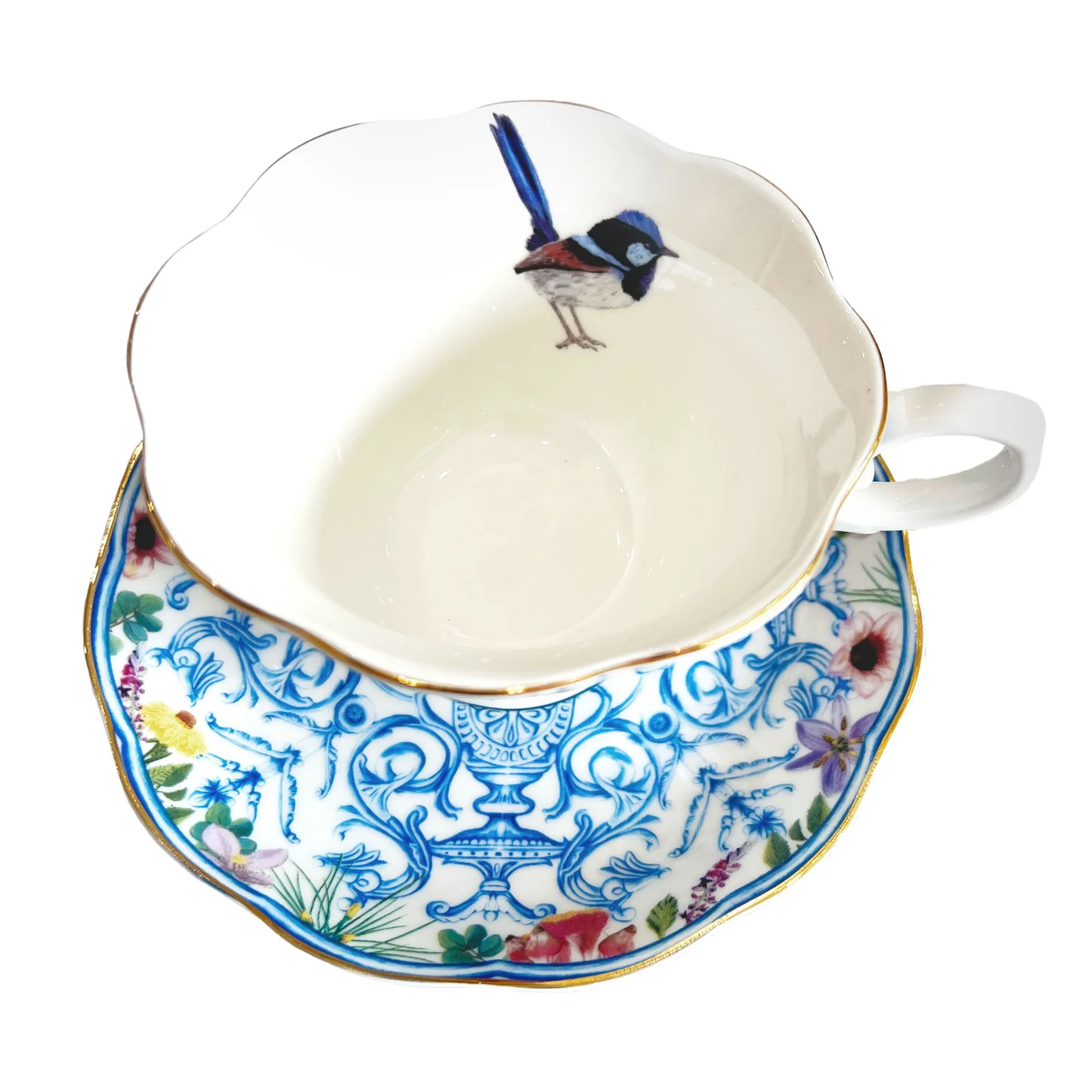 Enchanted Garden Tea Cup and Saucer Set by La La Land - Image 3