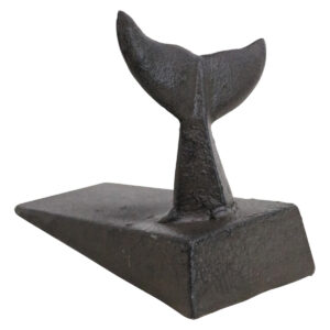 Whale Tail Cast Iron Doorstop