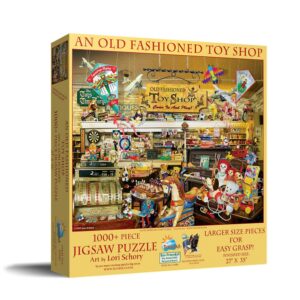 Sunsout 1000 pc Puzzle – An Old Fashioned Toy Shop